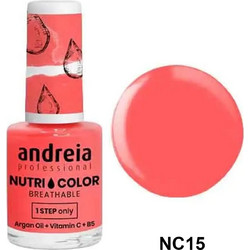 Andreia Nutricolor NC15 Gloss Βερνίκι Νυχιών 10.5ml