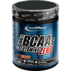 Ironmaxx 100% BCAAs & Glutamine Zero Cola Lime 500gr