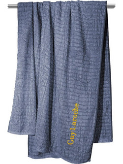 Guy Laroche Resort Denim Πετσέτα Θαλάσσης Μπλε 90x180cm