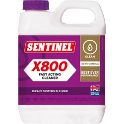Sentinel Sentinel x800 1 Λίτρο Καθαριστικό ταχείας δράσης για παλαιά συστήματα θέρμανσης x800