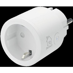Deltaco smart home switch, WiFi .4GHz, 1xCEE 7/3, 10A, timer, 220-240 SH-P01
