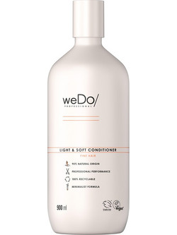 Wedo Light & Soft Φυτικό Conditioner για Επανόρθωση για Λεπτά Μαλλιά 900ml