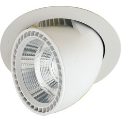Φωτιστικό Γραφείου Χωνευτό Delta LED 20W 3000K 2600Lm Αλουμίνιο Λευκό Intec