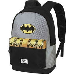 Karactermania Batman Σχολική Τσάντα Πλάτης Δημοτικού Μαύρη Γκρι 04745