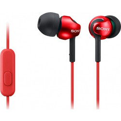 Sony MDR-EX110 Handsfree In-Ear 3.5mm Red
