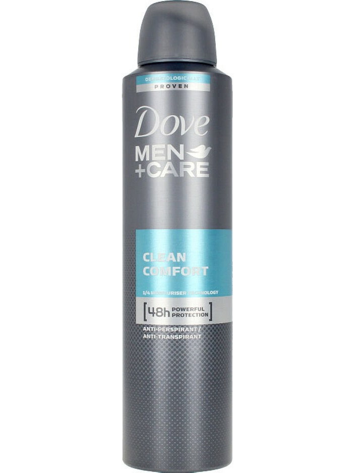 Dove & Care Clean Comfort Ανδρικό Αποσμητικό Spray 48h 250ml