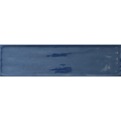 Πλακάκι Flow Cosmic Sapphire 10x40cm Μπλε Γυαλιστερό Τουβλάκι