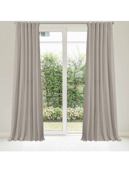 Palatex Κουρτίνα Συσκότισης με Τρέσα 140x270 Dora Natural