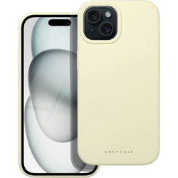 Roar Cloud-Skin Back Cover Light Yellow (iPhone 15)
