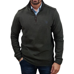 Lexton - 13.32 - Marine Half Zip''23 - Green Melange - Regular Fit - Μπλούζα - green