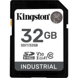Kingston Industrial SDHC 32GB Class 10 U3 V30 UHS-I A1
