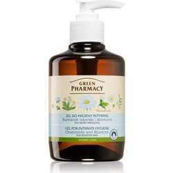 Green Pharmacy Gel for Intimate Hygiene Τζελ Καθαρισμού με Χαμομήλι & Αλλαντοΐνη 370ml
