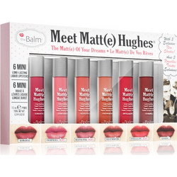 The Balm Lipstick Liquid Hughes Mini Kit 12 6x1.2ml