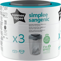Tommee Tippee Simplee ανταλλακτική κασέτα 3 τμχ