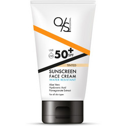 QS Professional Αντηλιακή Κρέμα Προσώπου με Χρώμα SPF50 75ml
