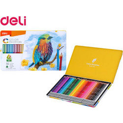 Deli Color Emotion Κασετίνα Ξυλομπογιές Σετ 36τμχ