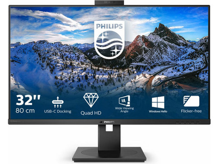 Philips Brilliance 326P1H IPS Monitor 31.5" 2560x1440 QHD 75Hz 4ms