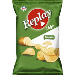 Replay Κυματιστά Πατατάκια Με Ρίγανη 75gr (74-0210)