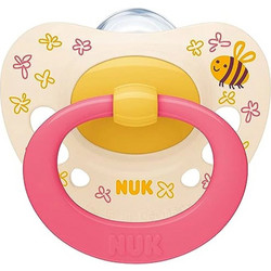 Nuk Signature Ανατομική Ορθοδοντική Πιπίλα Σιλικόνης 6-18m Μελισσούλα