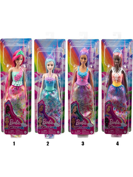 Mattel Barbie Dreamtopia Πριγκίπισσα Διάφορα Σχέδια