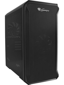 Natec Genesis Irid 503 Gaming Micro Tower Κουτί Υπολογιστή με Πλαϊνό Παράθυρο