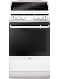 Amica 618CE3.434HTaKDQXx Κουζίνα Ηλεκτρική 65lt με Κεραμικές Εστίες 60cm