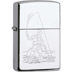 Zippo Αναπτήρας Λαδιού Αντιανεμικός Fisherman