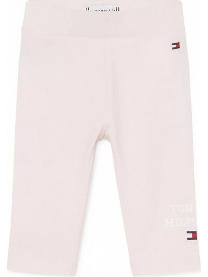 Tommy Hilfiger Baby TH Logo Leggings KN0KN01747 Whimsy Pink Ροζ (Ροζ)