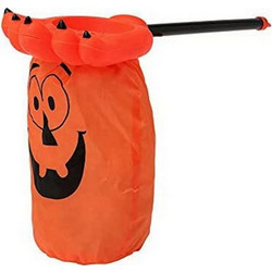 Αποκριάτικη Διακόσμηση Trick or Treat Πορτοκαλί 53 x 30 cm Κολοκύθα