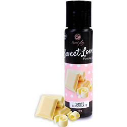 Secret Play Sweet Love Foreplay White Chocolate Λιπαντικό Gel Νερού Κόλπου & Πρωκτού 60ml