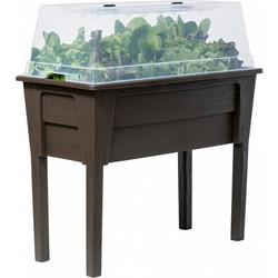TOOMAX ITALY Θερμοκήπιο Οικιακό Μπαλκονιού 50lt 78x38x81cm 3.5kg NIAGARA Σκούρο Καφέ