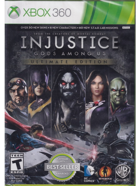 Injustice Gods Among Us Ultimate Edition Xbox 360