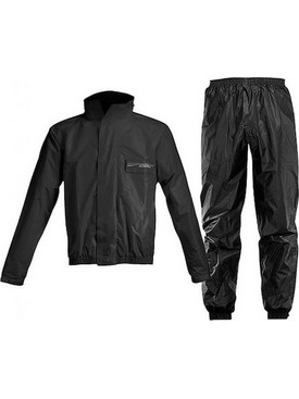 Αδιάβροχο Σετ Acerbis Rain Suit Logo 16428.090 Μαύρο