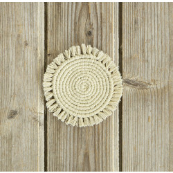 Σουβέρ Σετ 4 Τεμ 10Χ10 Cotton Nima Florian- Natural