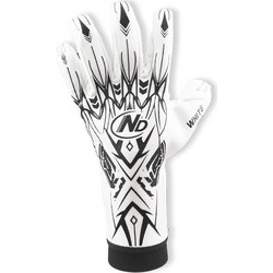 ND Gloves Tera Pro Γάντια Τερματοφύλακα Μαύρα Άσπρα 4007832