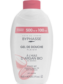 Byphasse Plaisir Argan Oil Αφρόλουτρο σε Gel 600ml