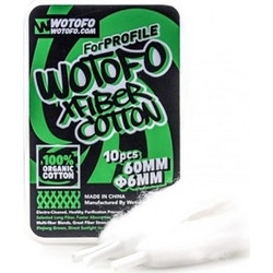 Wotofo Xfiber Cotton for Profile 6mm - 10τμχ