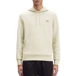 Fred Perry Ανδρικό Φούτερ με Κουκούλα & Τσέπες Εκρού M2643-691