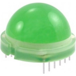 LED 20mm ΠΡΑΣΙΝΟ 45mcd 120 BULK DLA-6GD KGB Τεμάχια:44 01.020.0046
