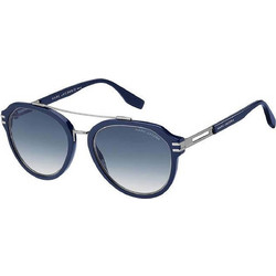 Marc Jacobs MJ585/S DTY Ανδρικά Γυαλιά Ηλίου Aviator Κοκάλινα Μεταλλικά Μπλε με Μπλε Degradee Φακό