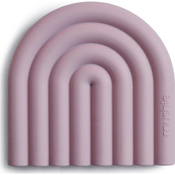 Mushie Μασητικό Rainbow Mauve 0m+ 1τμχ
