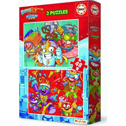 Παιδικό Puzzle Educa Superthings 2x48 Κομμάτια