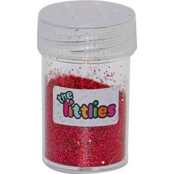 The Littlies Χρυσόσκονη Glitter Κόκκινη 8γρ