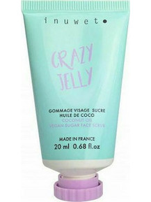 Inuwet Crazy Jelly Coconut Oil Sugar Peeling Προσώπου 20ml