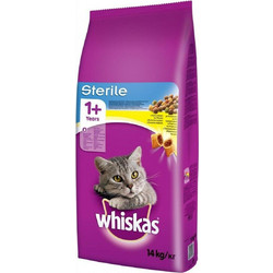 Whiskas Sterile Adult 1+ with Chicken 14kg