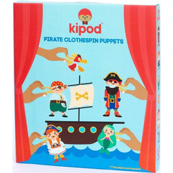 KIPOD - ΞΥΛΙΝΕΣ ΜΑΡΙΟΝΕΤΕΣ ΣΕ ΜΑΝΤΑΛΑΚΙΑ - ΠΕΙΡΑΤΕΣ ΓΙΑ ΠΑΙΔΙΑ ΑΠΟ 3 ΕΤΩΝ - Kipod