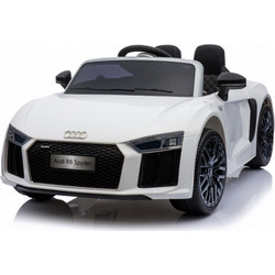 Cangaroo Audi R8 Spyder Ηλεκτροκίνητο Παιδικό Αυτοκίνητο Διθέσιο με Τηλεχειριστήριο 12V Λευκό JJ2198