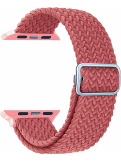 Ksix Λουράκι Υφασμάτινο Coral (Apple Watch 42 / 44 / 45mm)