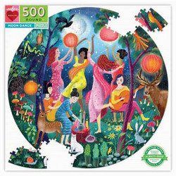 Puzzle eeBoo Round Moon Dance 500 Κομμάτια