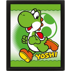 Κάδρο 3D Mario Yoshi - Super Mario (25.5 x 20.5 cm)